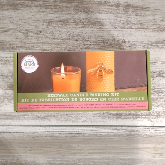 Simply Make beeswax candle making kit - brand new - Picture 1 of 10